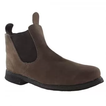 Botina em couro solado pneu 200N