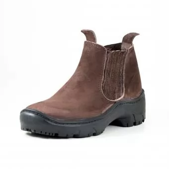 Botina em couro modelo 501A - Código 4